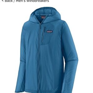 Patagonia Men's Teal Windbreaker Jacket XS - Never Worn